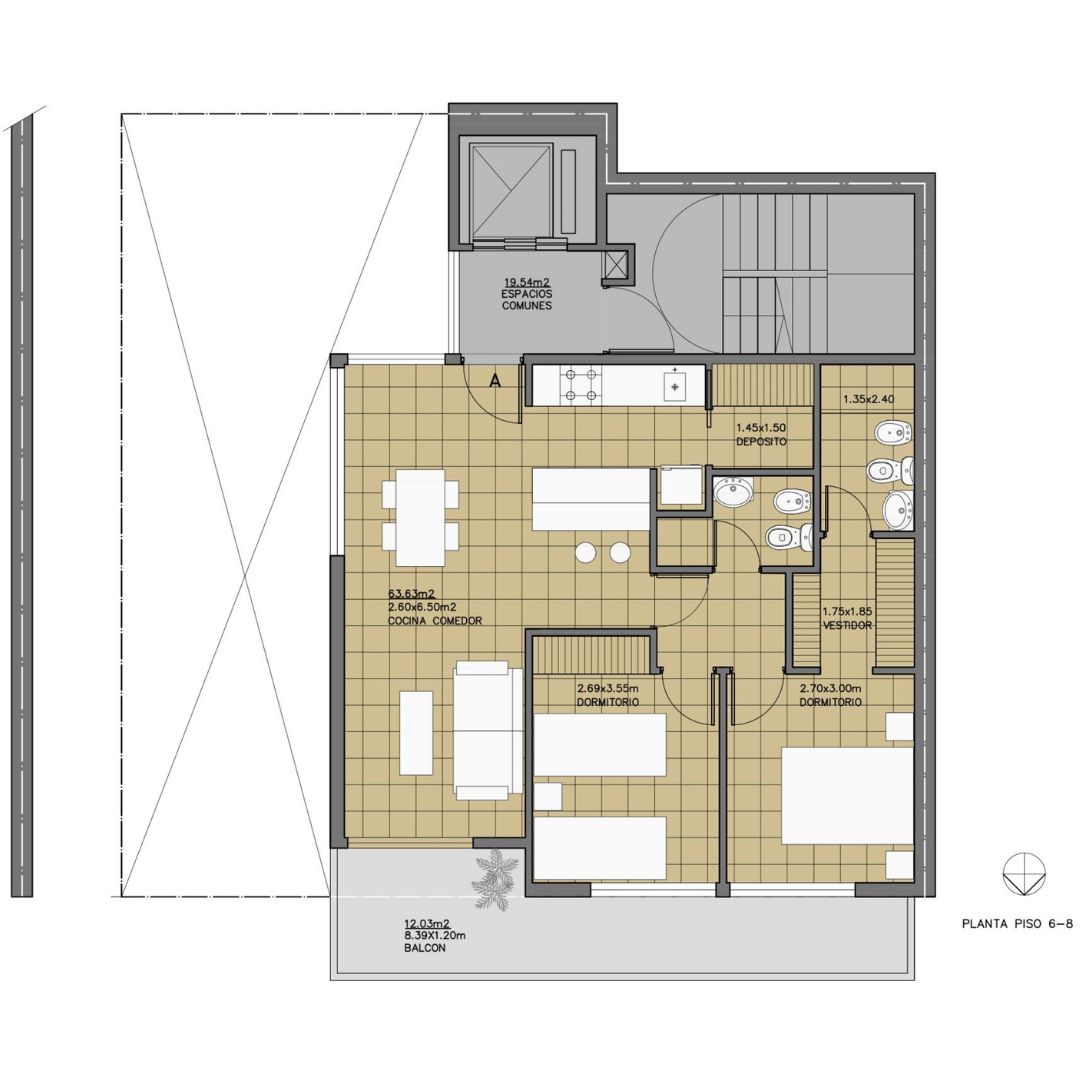 Planta 6 a 8